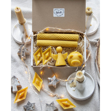 Sada včelích svíček - 6ks