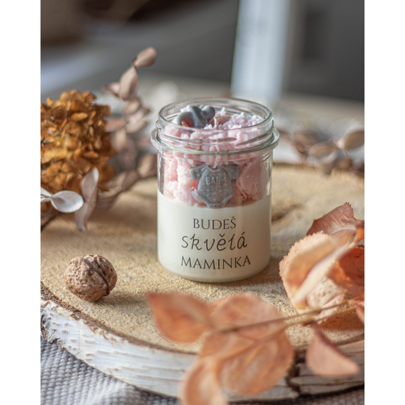 Svíčka - Budeš skvělá maminka